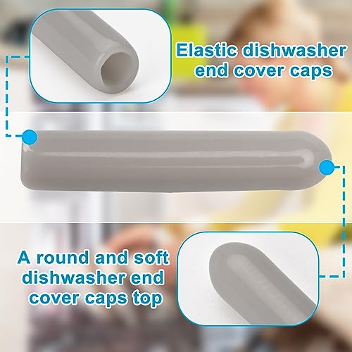 Compare 100 Pcs Dishwasher Rack Tine Prong Repair End Cover Caps