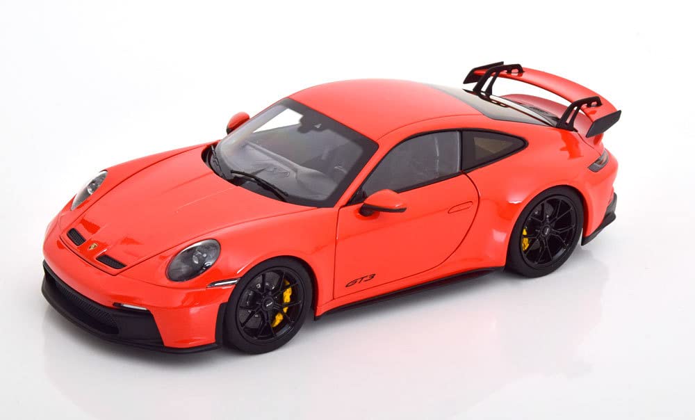 Amazon.co.jp: norev 1/18 911 992 II GT3 2021 オレンジ ポルシェ 
