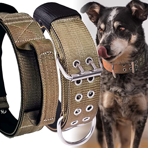 Moonpet Hundehalsband - Verstellbar, Gepolstertes Mesh Aus Nylon, Mit Griff, Für Kleine Bis Große Hunde