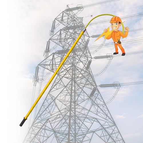 Crochet de secours isolé pour haute tension et lignes électriques portable