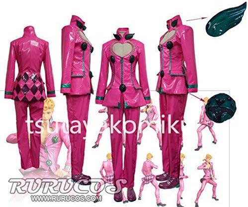 Amazon ジョジョの奇妙な冒険 ジョルノ ジョバァーナ コスプレ衣装 コスプレ 仮装 通販