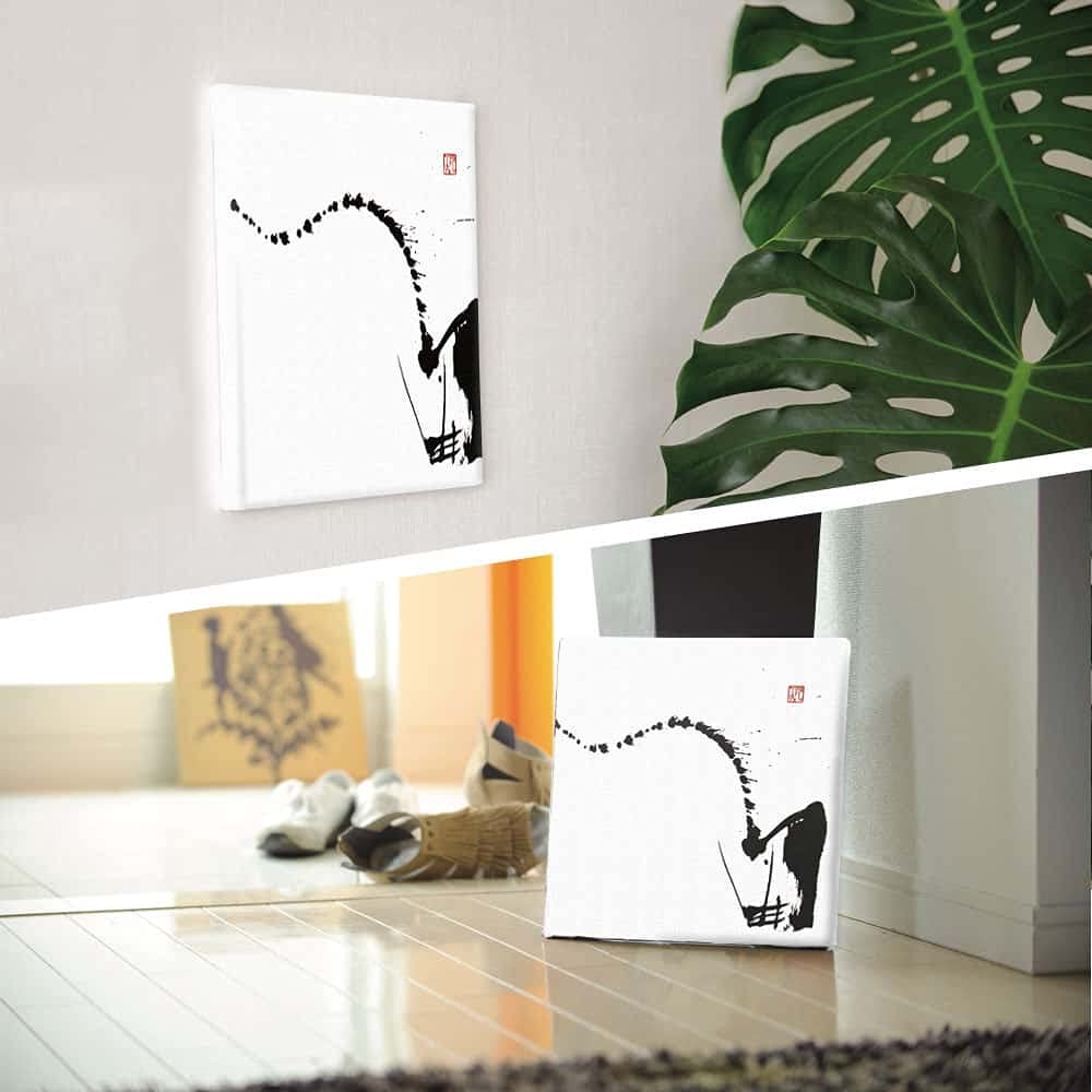 Amazon.co.jp: 書道 和 アートパネル 57cm × 57cm Lサイズ 日本製