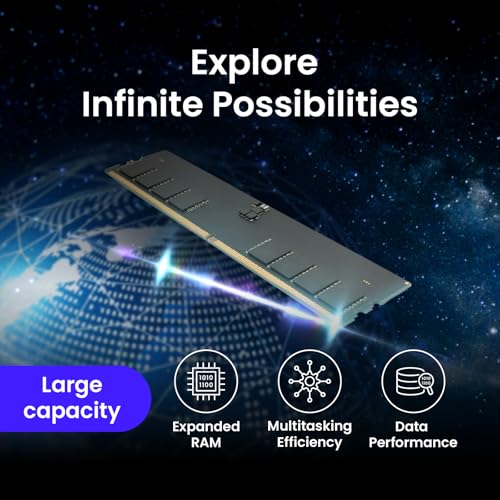 MMOMENT DDR5 UDIMM 32GB 5600Mhz (PC5-44800) Desktop Memory Module Ram (CL46, Non-ECC Unbuffered, 1.1V, 288 Pin) - Image 4