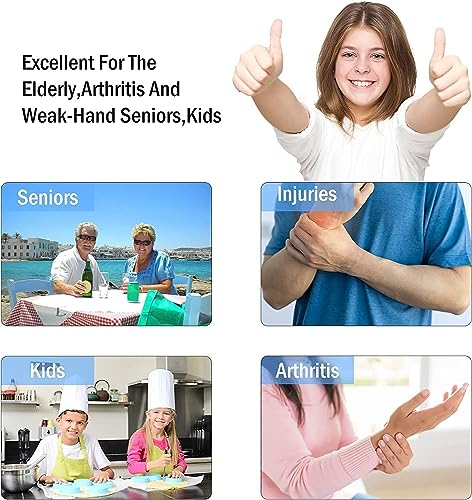 Xczbx Rubber Jar Opener,Multifunctional Can Opener Set,Bottle Openers,Jar Openers,Hand Can Opener For Seniors With Arthritis #TOP4