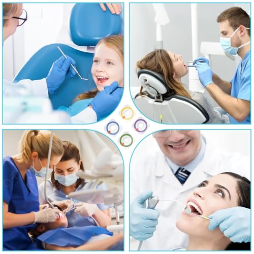 PBAHAUP 4 Bänder Zahn Schleifpapier, Zahn Polierstreifen zur Reinigung der Zahnzwischenräume, Sicher und langlebig für Zahnaufhellung, Einfach anzuwenden