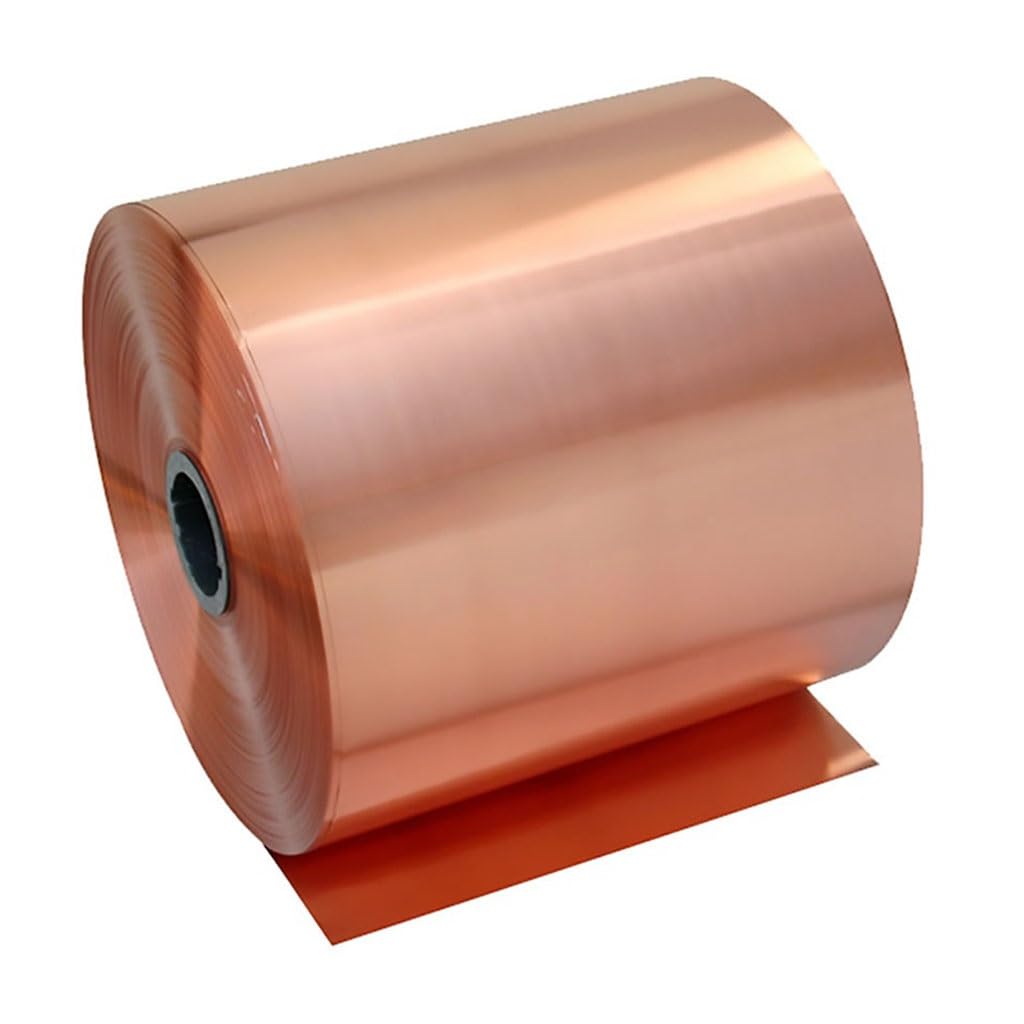 Arkusz czystej miedzi 1M T2 – ultracienka folia miedziana, grubość 0,02–1 mm, szerokość 10–90 mm(60x0.6mm)