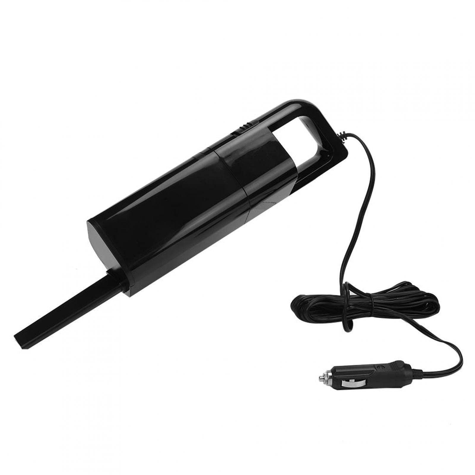 Odkurzacz samochodowy, Odkurzacz samochodowy, Przenośny ABS o dużej mocy 12V 120W 4000PA Odkurzacz samochodowy na mokro i na sucho Samochodowy odkurzacz ręczny(Black)