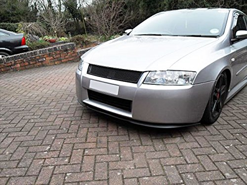 Spoiler Anteriore Per Fiat Stilo 2001-2008 - Labbro Sportivo In Nero Opaco, Per Paraurti, Design Aggressivo