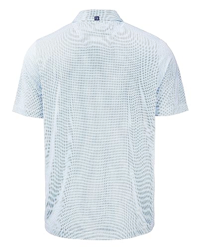 Cutter & Buck Pike Eco Symmetry Print Stretch Recycled Mens Polo2