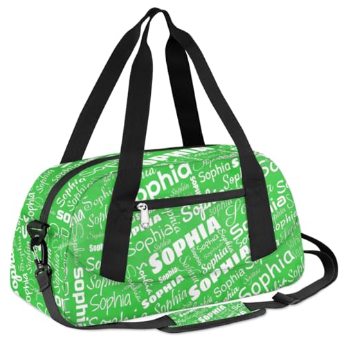 Personalized Kids Gym Bag Custom Name Duffel Bags Sport Duffel Bag Carry on Weekender Travel Bag for Boys Girls2