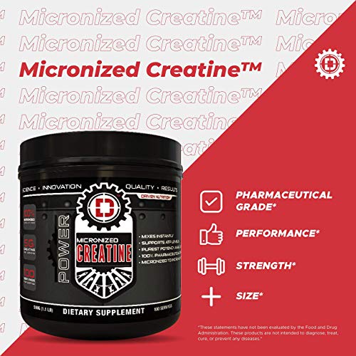 Driven Nutrition-Micronized Creatine (500gm), Unflavored, Gluten Free, Soy Free, Keto Friendly - Image 7