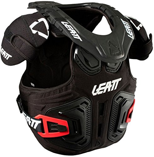 image for Leatt Fusion Vest 2.0 Youth Boys Motox Motorcycle Body Armor - Black/L