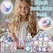 Little Pi Unicorn Toys for Girls Age 4-6 - Unicorn Magnetic Tiles Frozen Toys for Girls Age 4-7 - 3 Year Old Girl Gifts 4 Year Old Girl Birthday Gifts Magnetic Blocks Age 3 4 5 6 7 8