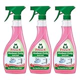 Der Frosch Himbeer-Essig Anti-Kalk reinigt kraftvoll Armaturen, Waschbecken, Badewannen, Duschen und Kacheln