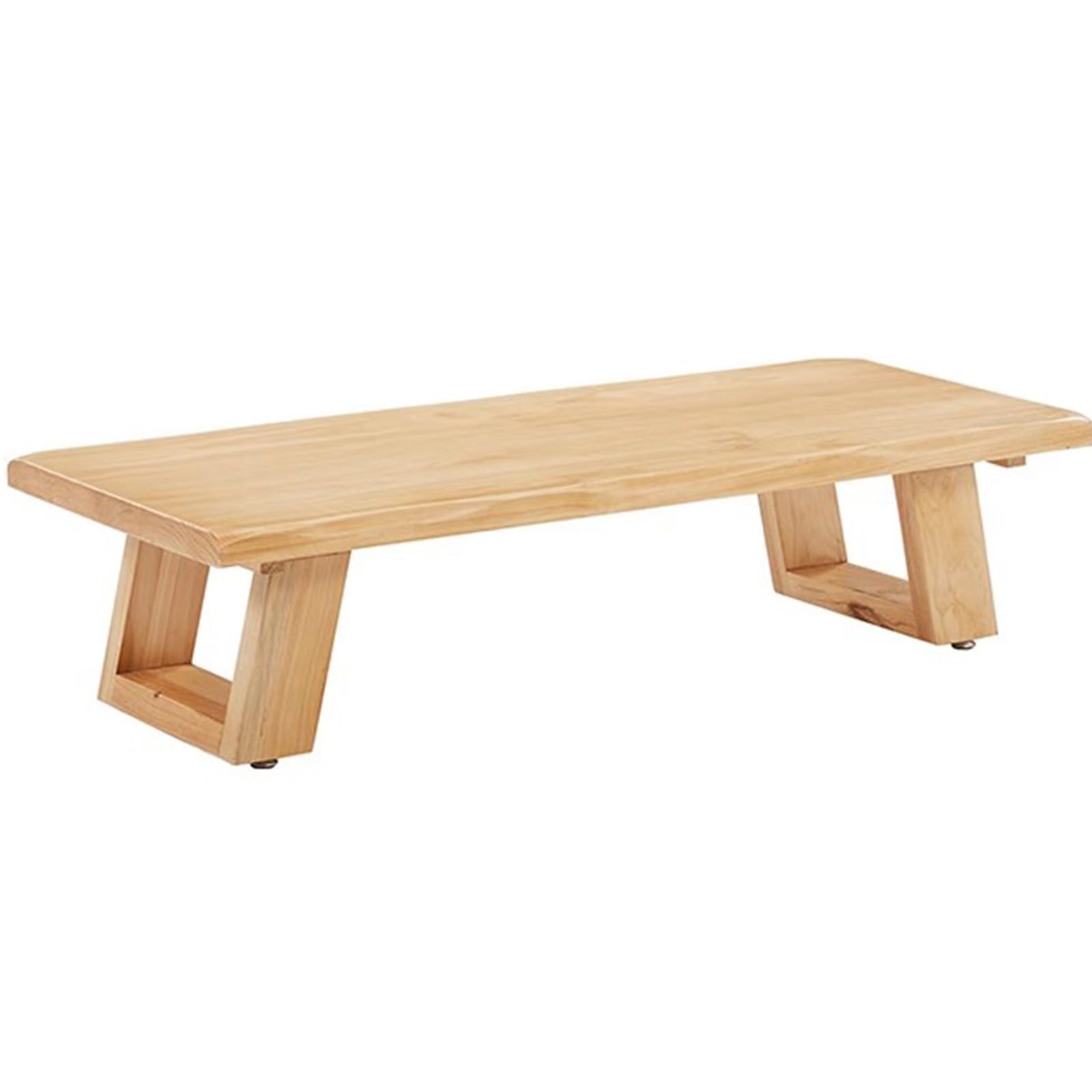 Table de salon basse en bois table japonaise de 200 cm de long