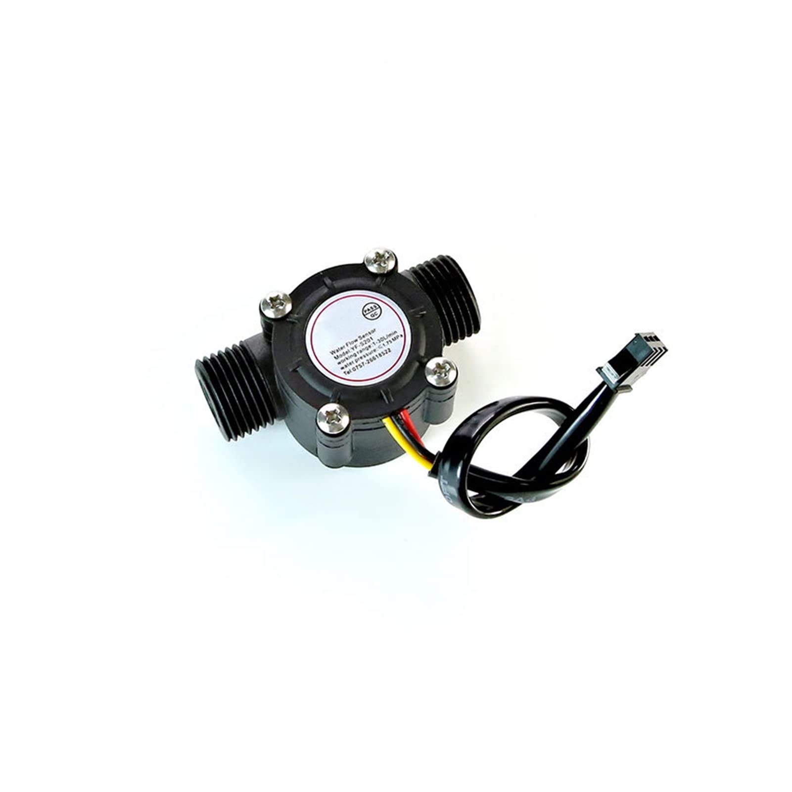 Caudalímetro Ultrasónico, DN15 Controlador cuantitativo de flujo digital 1/2 pulgada Sensor agua Solenoide uso for controlar y mostrar líquido
