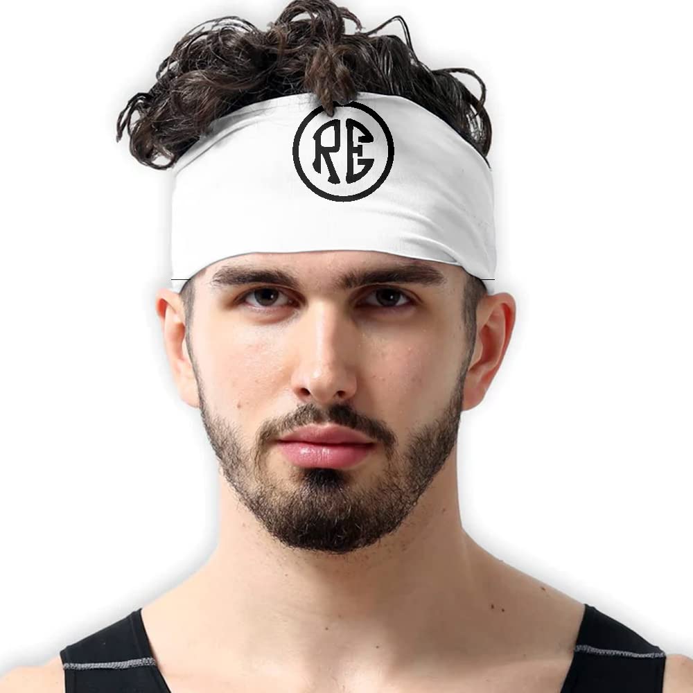 Men Women Headband Sport Gym Workout Tennis Cricket Other Sports Printed Head Band Multicolored (B0BRJS7N46) Amazon Price History, Amazon Price Tracker