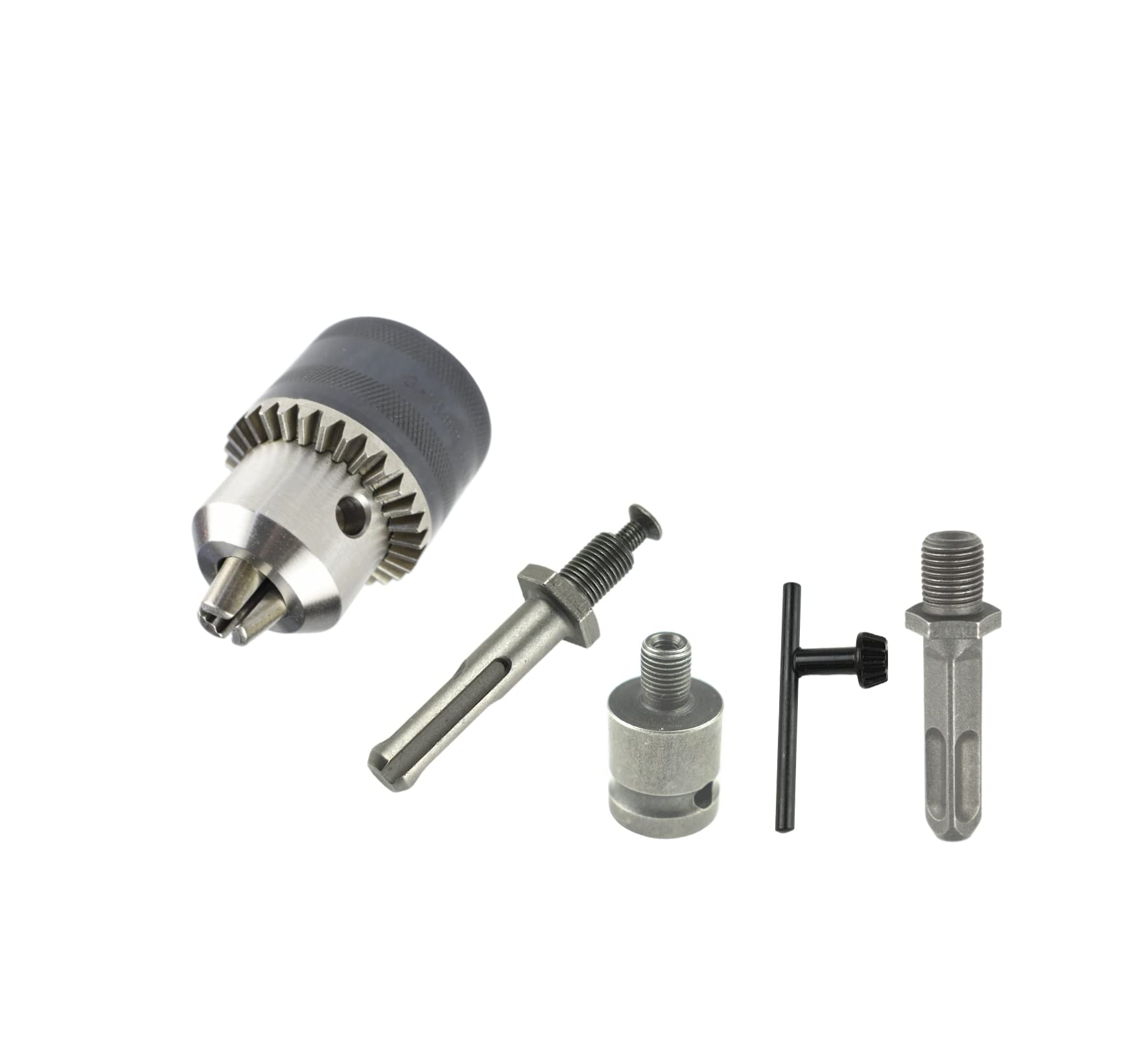CHANCS 1/2-20UNF Portabrocas 3.0mm-16mm Accesorios para Taladrar con Martillo Eléctrico SDS de Vástago Redondo