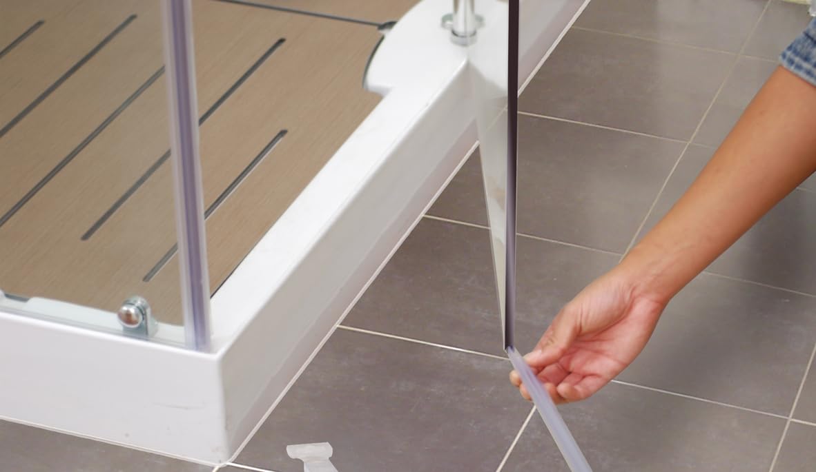 Fermit Joint universel pour portes de douche avec lèvre simple - Webshop Fermit Joint universel pour portes de douche avec lèvre simple - Webshop