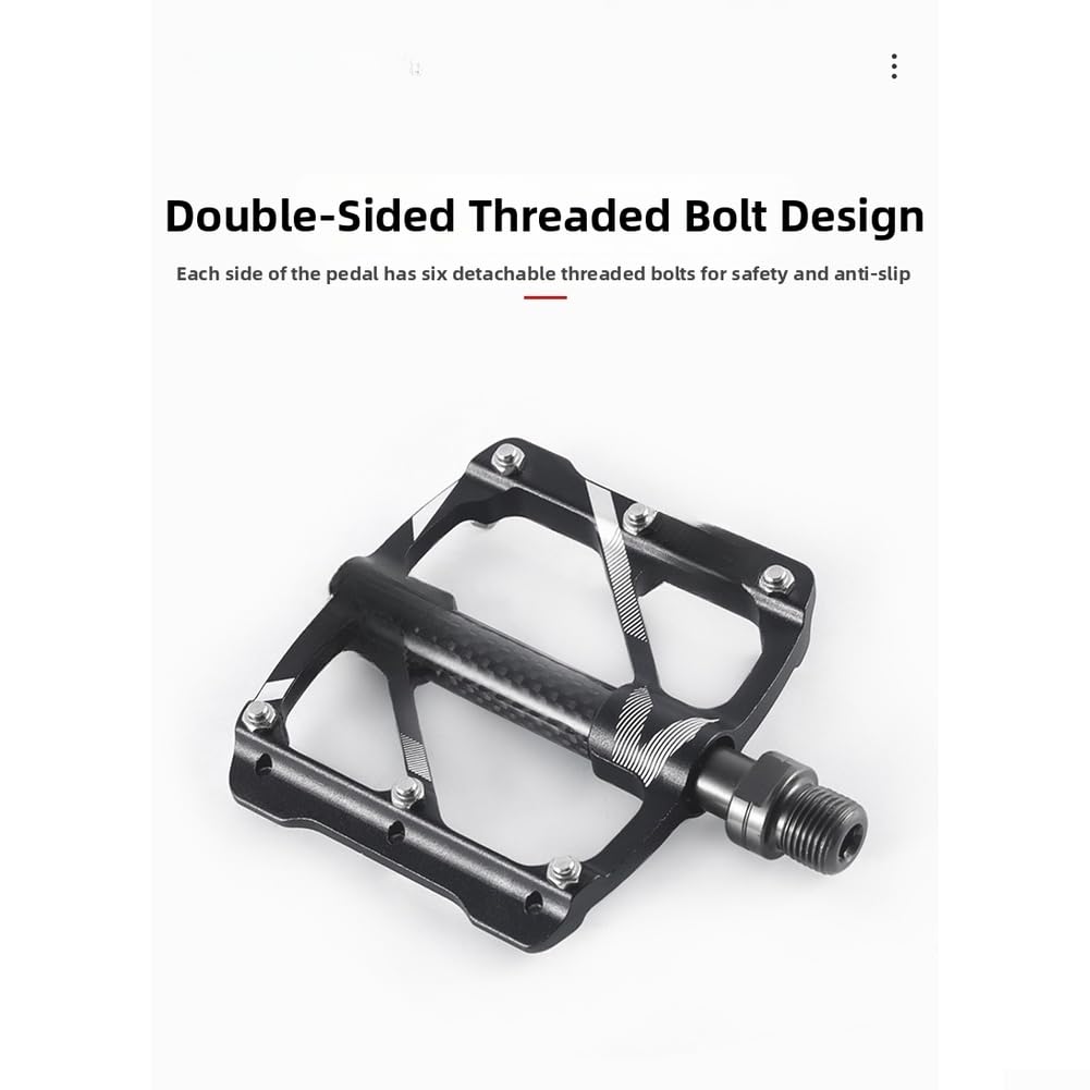Pedales Bicicleta Aluminio MTB 3 Ejes Antideslizantes