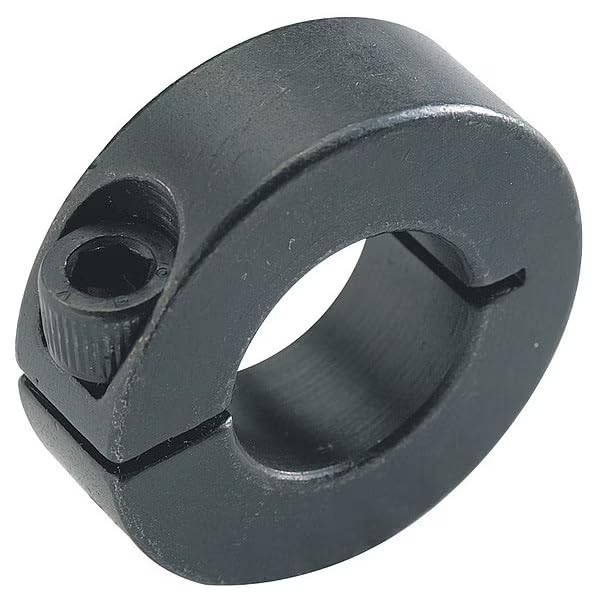 Shaft Collar, Clamp, 1Pc, 2 in, Steel, Mfr: 1L672-A