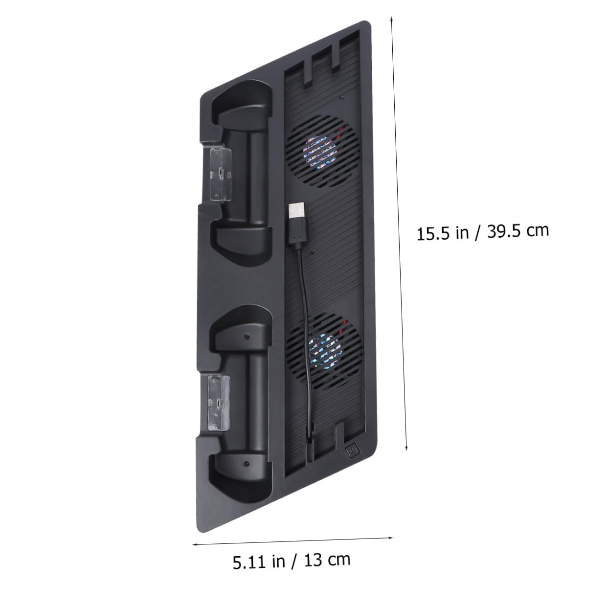 DOITOOL Soporte De Enfriamiento para Pro Soporte Vertical para Consola Estación De Carga Dual para Sistema De Enfriamiento y Carga