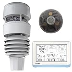 ECOWITT WS3801 estación meteorológica, 7 en 1 sens...: Estación meteorológica multifuncional Home Ecowitt WS3801: matriz de sensores al aire libre equipada con la última consola de 7,5 pulgadas, más hermosa, el diseño funcional es más razonable, y asistente casero para monitorear los cambios climáticos, ...