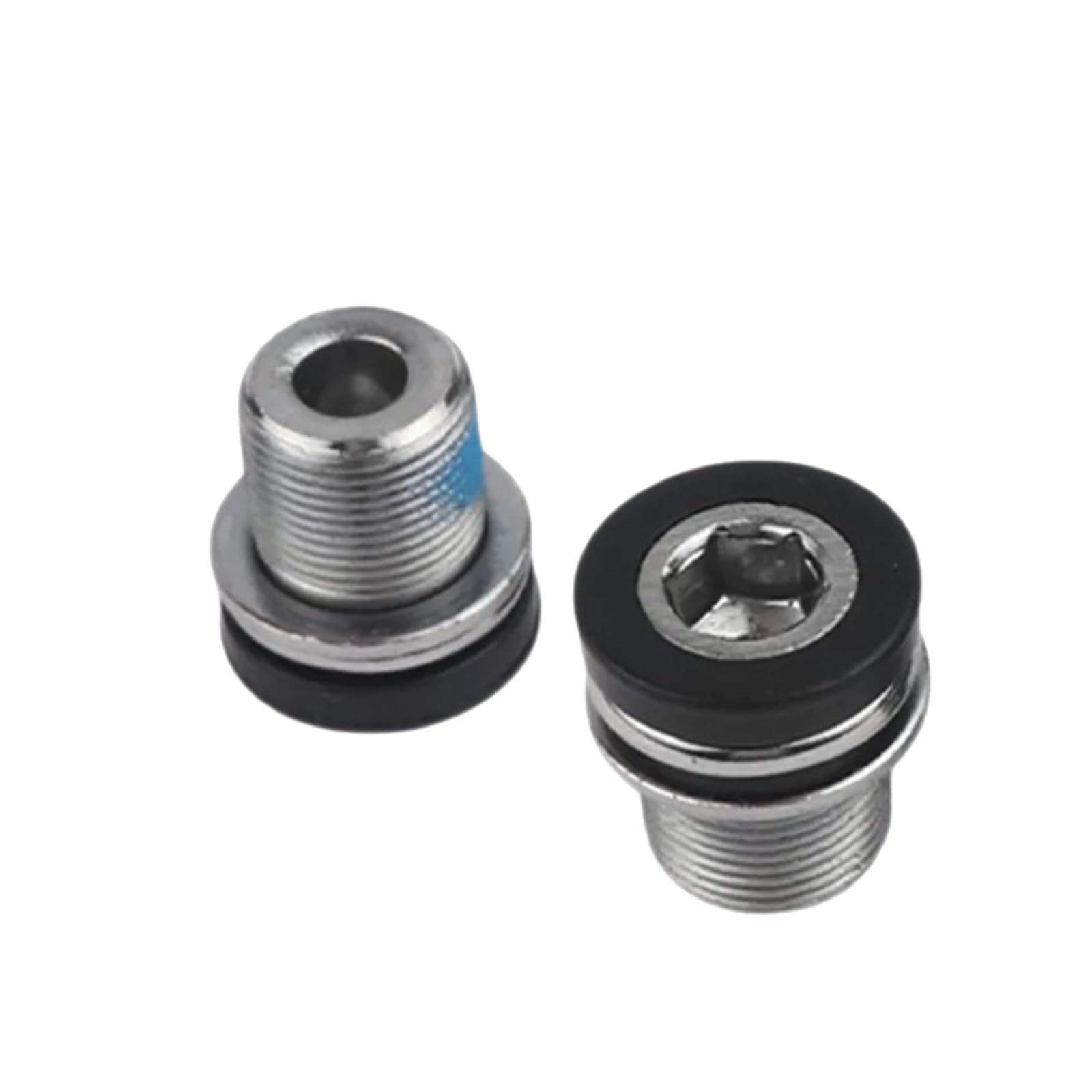 oringnat 2Pcs Bike Hexagonal Crank Arm Fixing Bolts Capless Bottom Bracket Screws Bicycles Crank Screw Bike Crankset