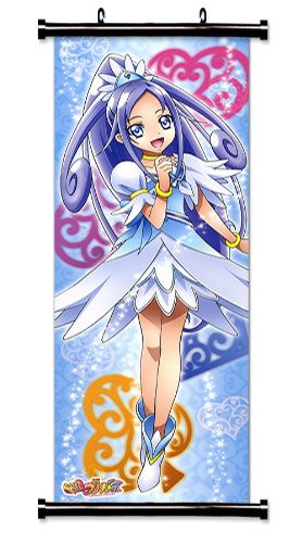 Doki Doki Precure Anime Fabric Wall Scroll Poster (16 x 45) Inches