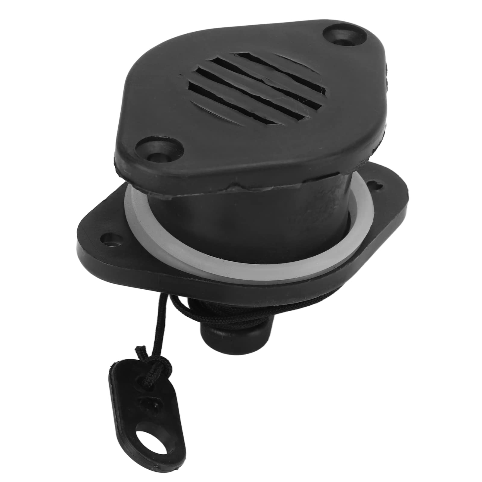 Buy Black Boat Drain Valve, PVC Inflatable Boats Drainage Valve Easy