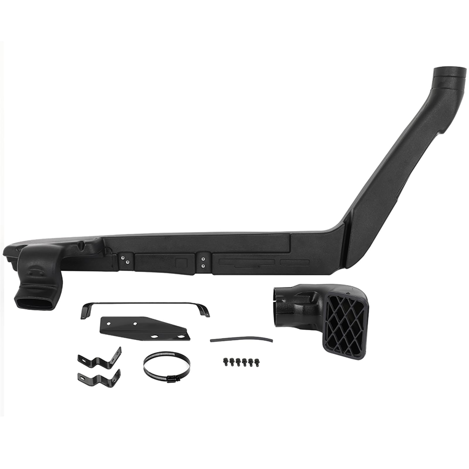 SCITOO Car Snorkel Kit Compatible with Jeep Wrangler 08.2006-10.2017 Body: JK - Engine: 2.8L RA 428 I4 (Diesel)/3.6L Pentastar V6 (Petrol) Air Ram