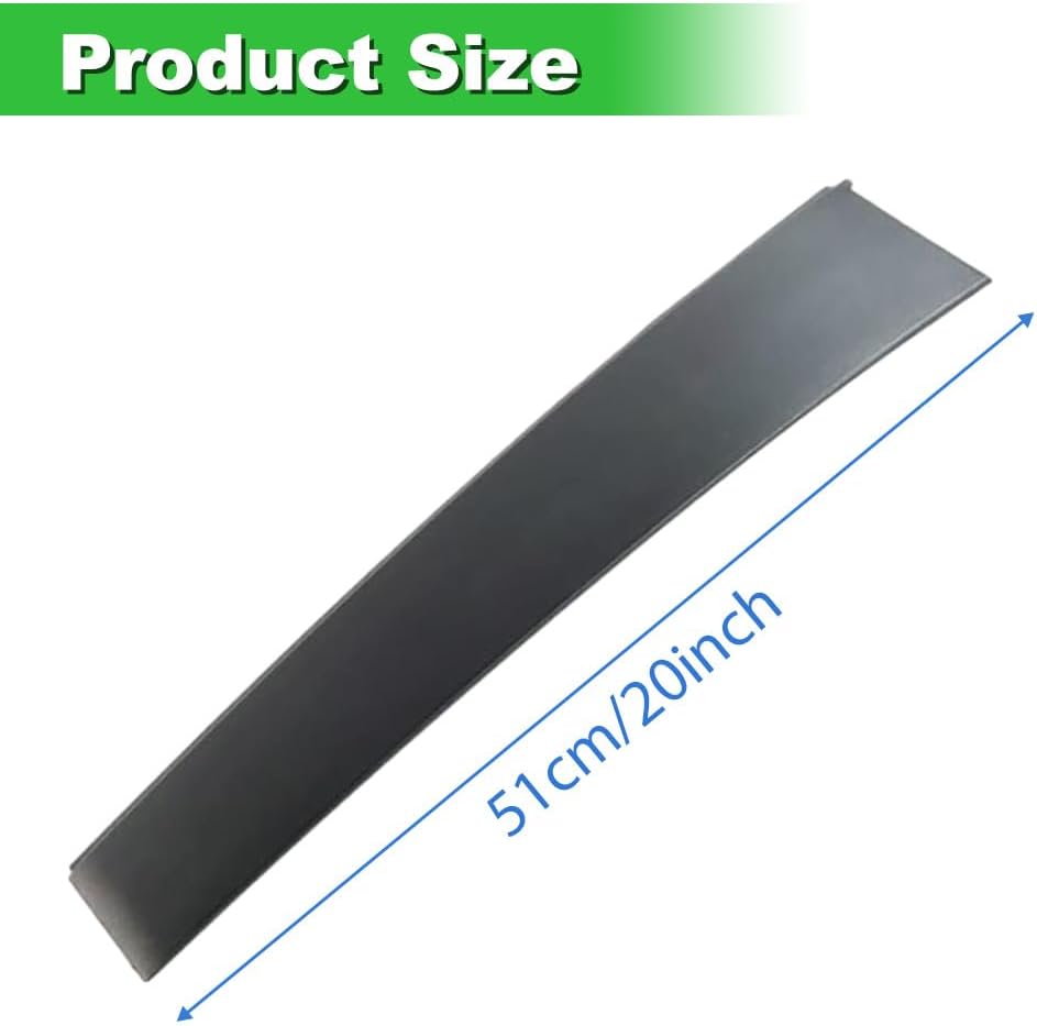 68292929AD B-Pillar Trim Molding, Windshield Outer Moulding Compatible with Ram 1500 DT 2019-2026, Rear Right Passenger Side, Replaces 68292928AD, 68292931AD