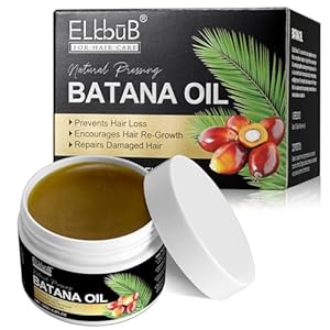 Raw Batana Oil for Hair Growth and Repair -100% Pure, Unrefined Oil from Honduran Rainforests Prevent Hair Loss and Enhances Hair Thickness in Men & Women