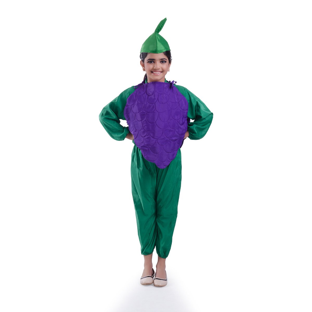 Fancydresswale Grapes Fruit Dress for Boys and Girls- Fruit Cutout with Green Jmpsuit, Greens (6-8 Years) (B07KN9J57J) Amazon Price History, Amazon Price Tracker