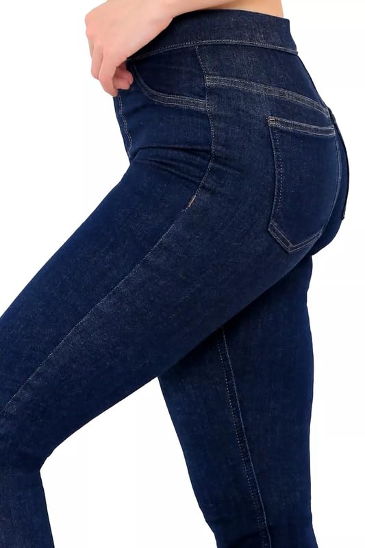Ex Famous Store Pull On Jeans for Women UK 6-22, High Waisted Jeans Women Stretchy Ladies Jeans Skinny Denim Jeans Women Jeggings for Women UK - Image 5