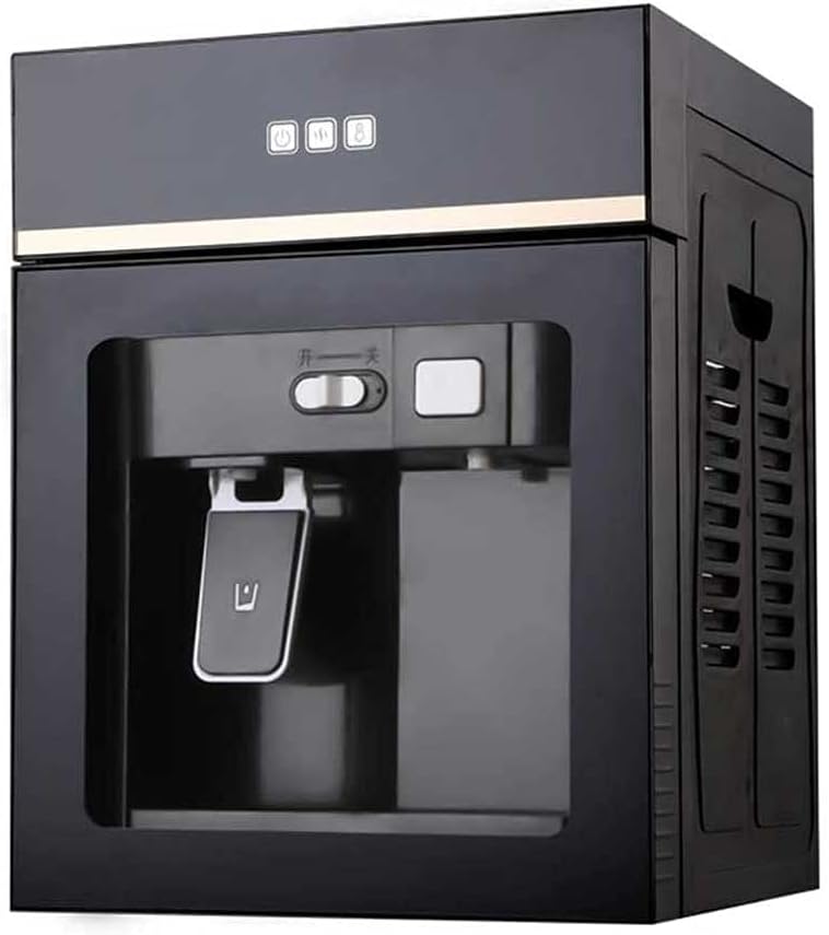Countertop Self Cleaning Bottleless Water Cooler Dispenser with Filtration - Hot and Room Temperature Water. Small Drinking Fountain for Home Office Use Desktop