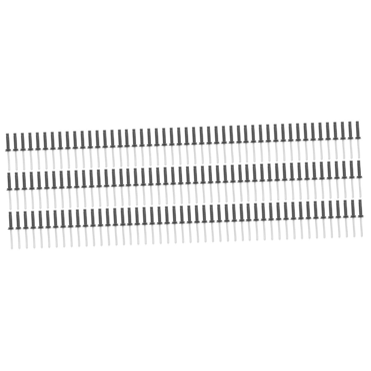 Housoutil 3 Sets Kajak-Boot-zubehör Multifunktionsnieten Tragbares Design Robuste Aluminiumlegierung Gummimaterialien Für Rutenhalter Pad Eyes