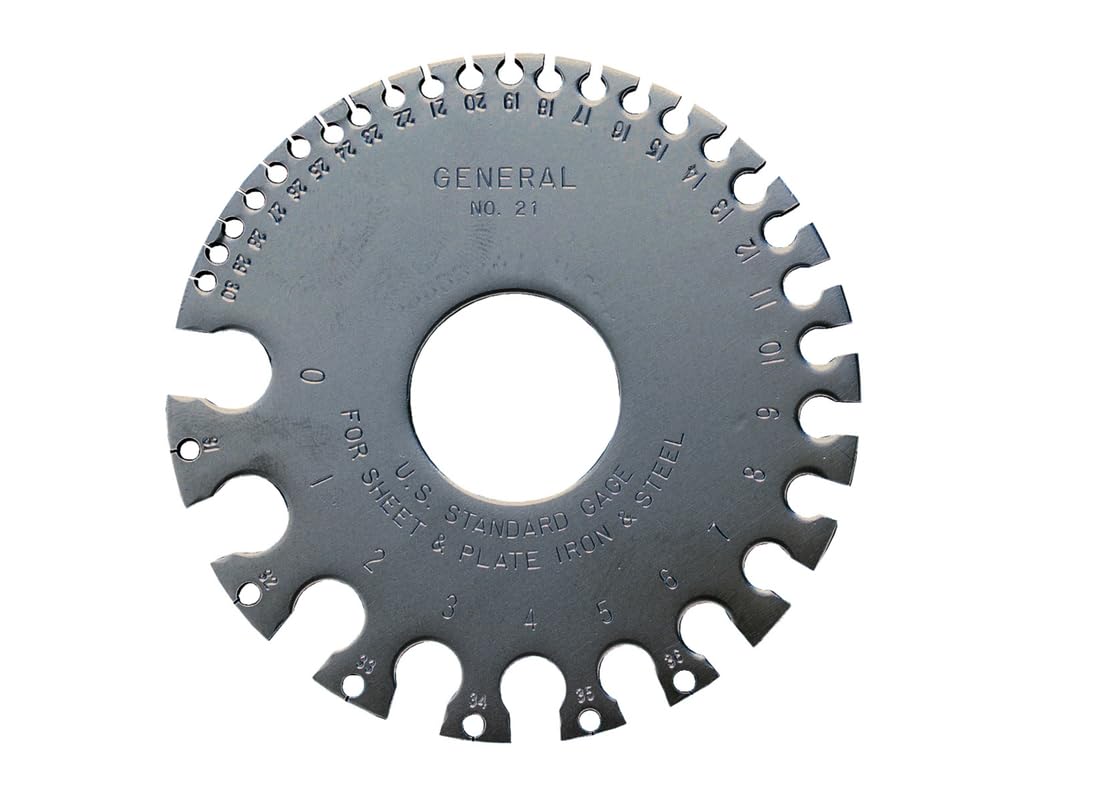 Sheet Metal Gauge - US Standard 0-36 -2