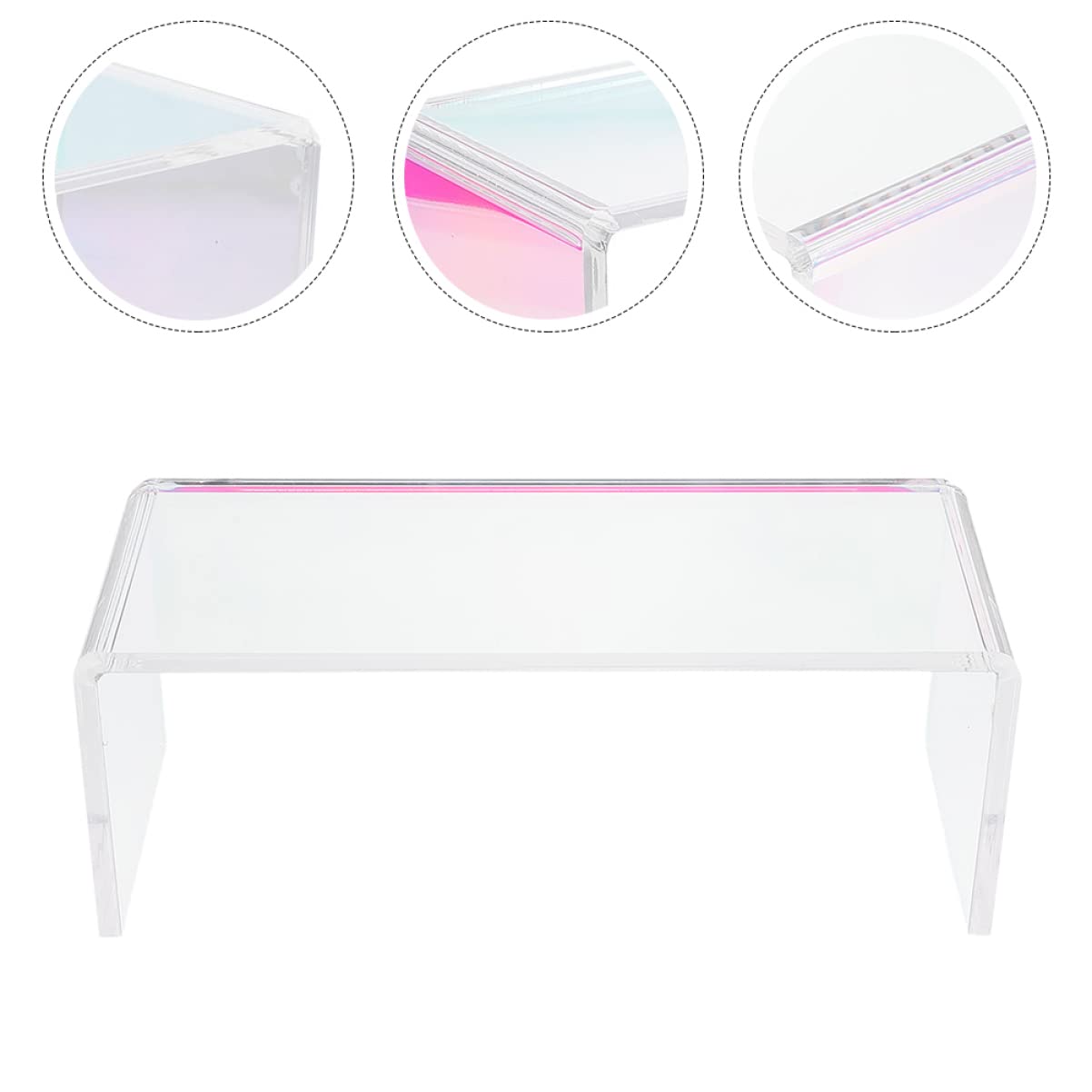 Cuscino Supporto Manicure per Poggiamani in Mani Trasparente Acrilico | Unghie in Salone, per Lavoro Manicure, Cuscino Ispessito, Supporto Polso Comodo
