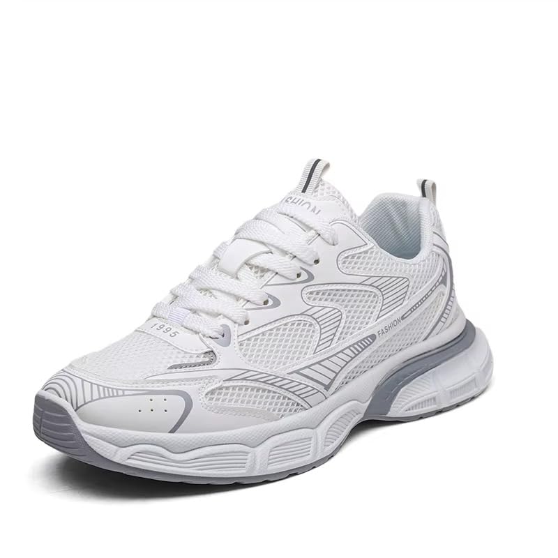 Image of Cruiser Men's Athletic Sneakers | Striped Side Panel Chunky Shoes | Multi Panel Layered Cushioned Midsole Sneaker | Flexible Walking & Everyday Comfort Sneakers | Everyday Fashion Sneakers (2656)