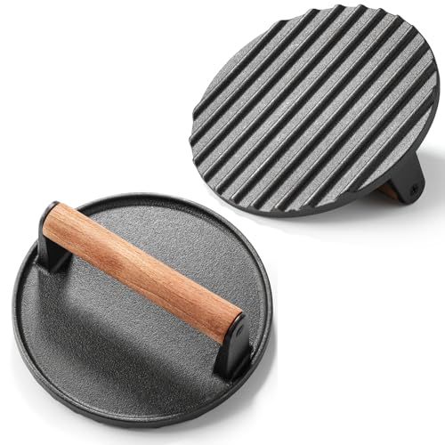 Dricharft Smash Burger Press Meat Smasher for Ground Beef Cooking (R1)