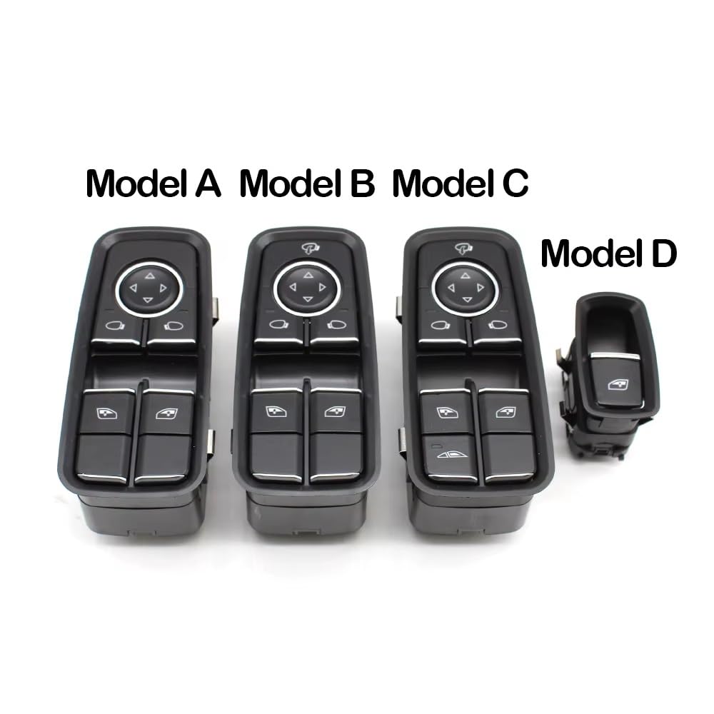 Per Cayman Per Boxster 991 718 981 982 99161315102 Auto Electric Power Master Finestra Interruttore Controllo Sollevatore Pulsante Pulsante Commutazione Specchietto Retrovisore(Model B)