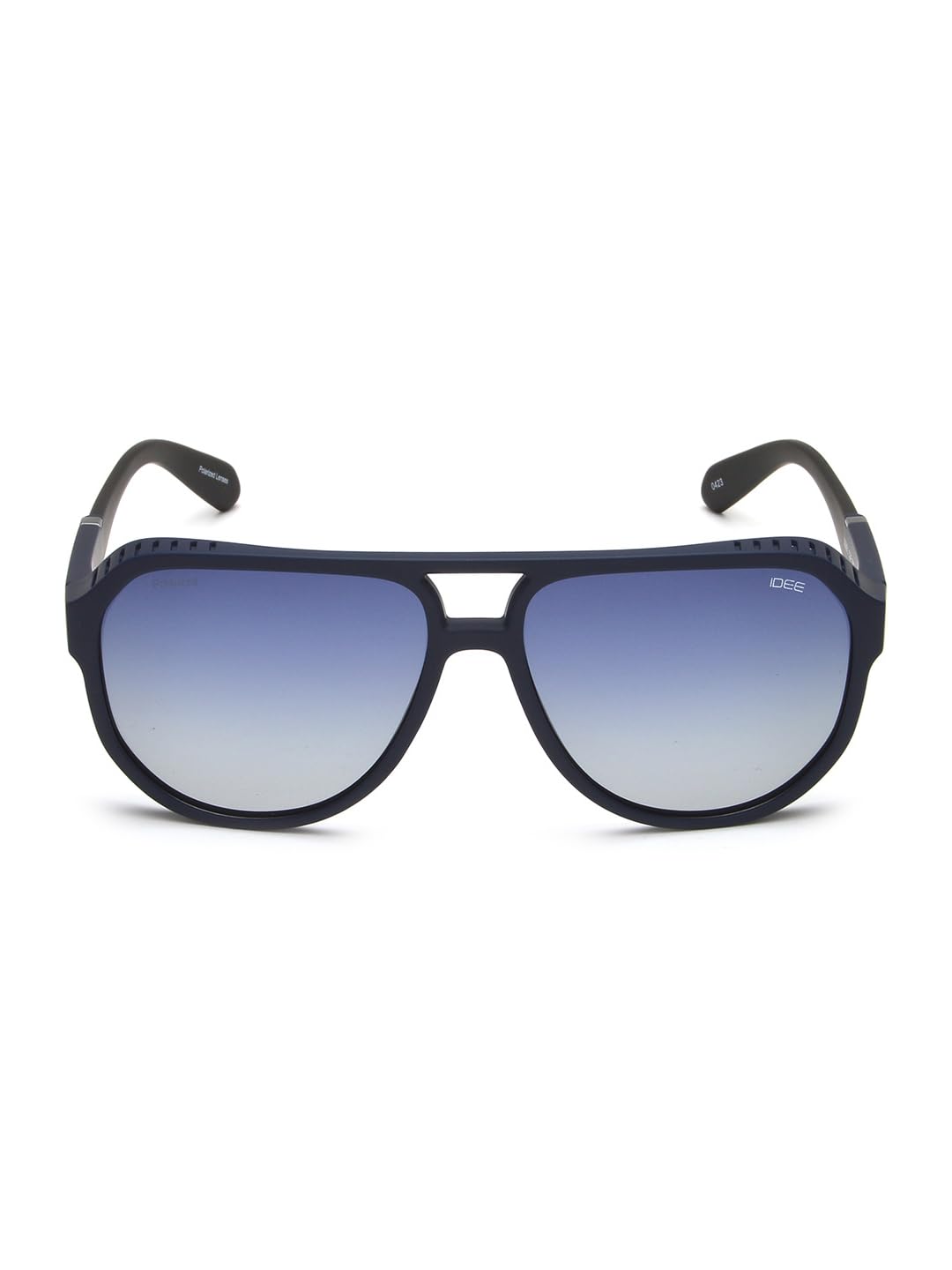 IDEE Gafas de sol 100% protección UV degradado de borde completo piloto hombre marco policarbonato