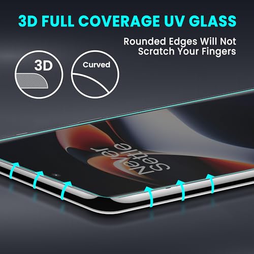 Image of ArmourPro UV Privacy Tempered Glass Screen Protector for OnePlus 11R (6.74 Inch, Pack of 2) Edge to Edge Coverage Anti-Spy /Anti-Peeping 9H Hardness