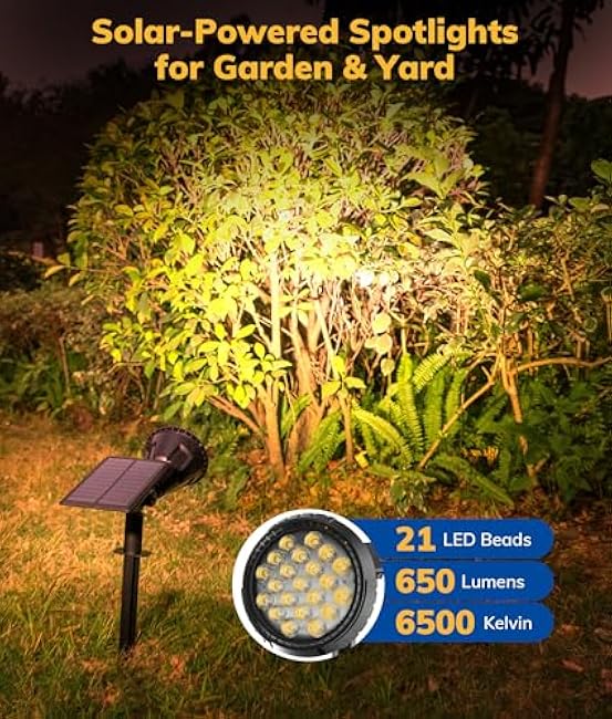 Solar Spot Lights Solar Spotlights 4 Pack Warm White