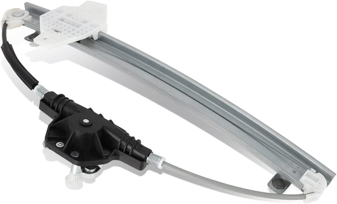 Factory Style Rear Manual Window Regulator Compatible with Accent Sedan Rio Rio5 06-11, Driver Left Side