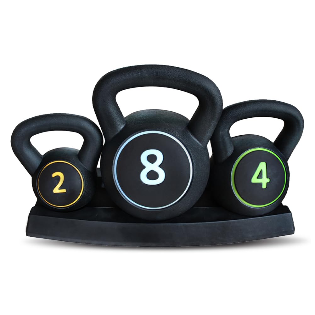 SPORTINATOR Power Kettlebell 3er-Set