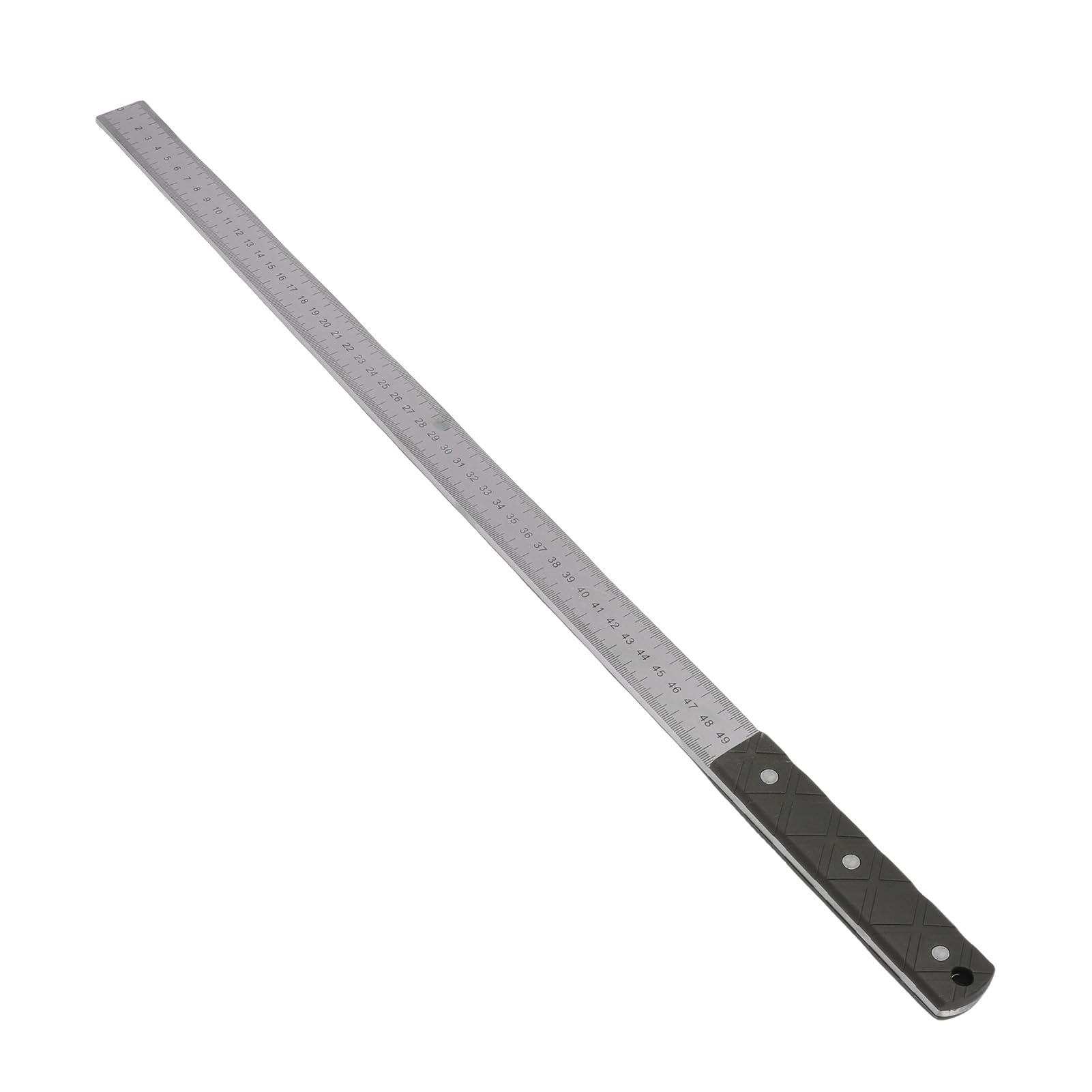FTVOGUE Linijka Heavy Duty, 49 Cm Narzędzie Pomiarowe ze Stali Nierdzewnej