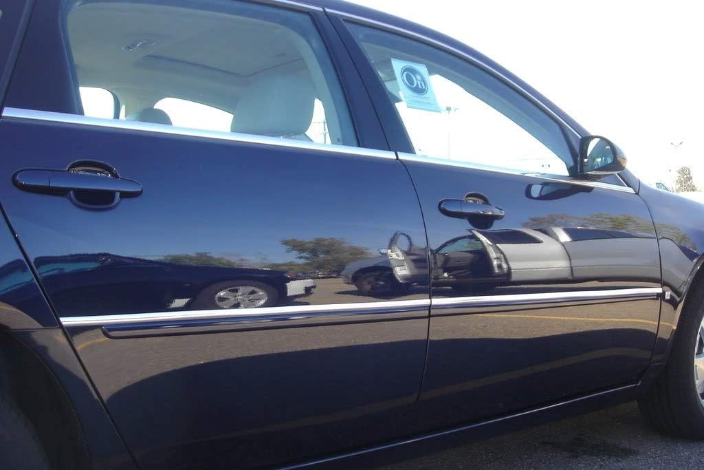 Custom Cut to Fit Chrome Side Door Exterior Molding Guard Trim Kit