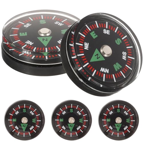 Toddmomy 5pcs Brújulas Mini Portátiles para Camping miniatura 1